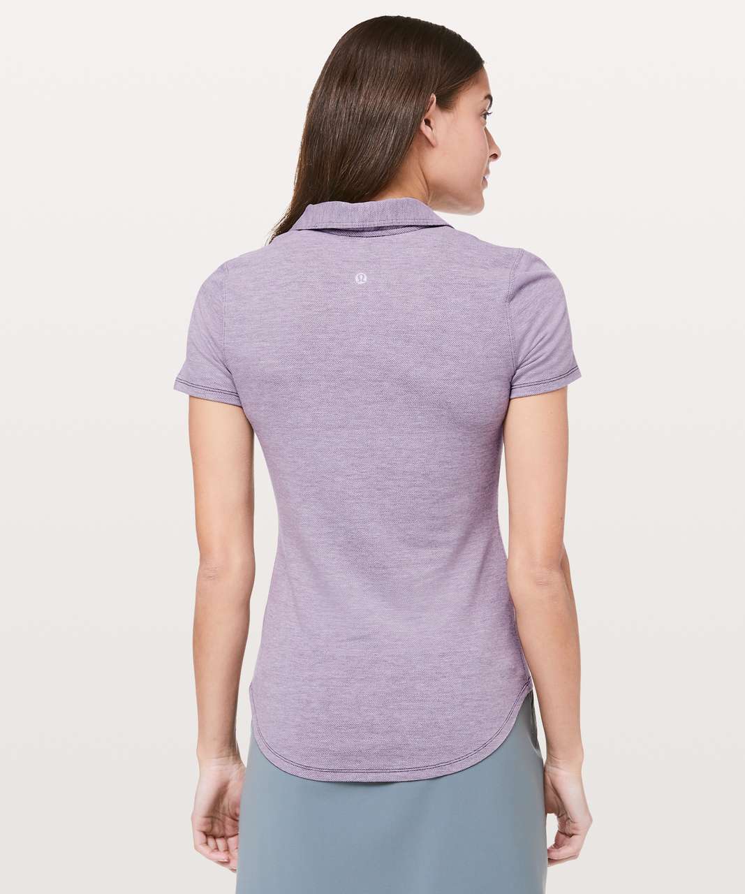 Lululemon Players Pro Form Polo - Heathered Deep Phantom