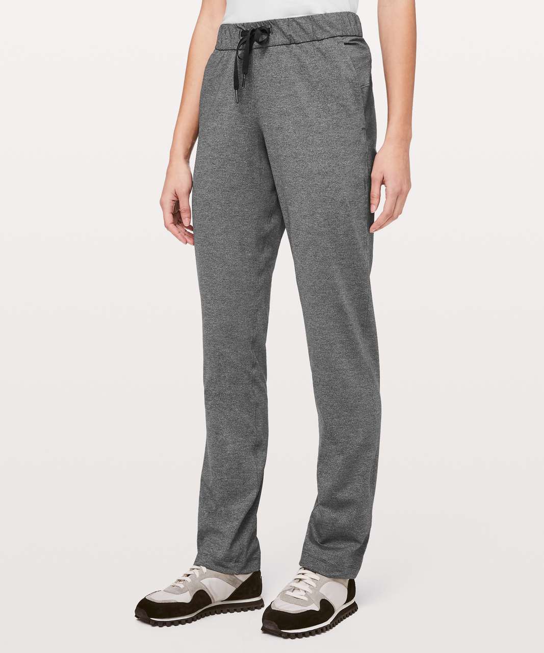 On the Fly Pant - Heathered black  Lululemon outfits, On the fly