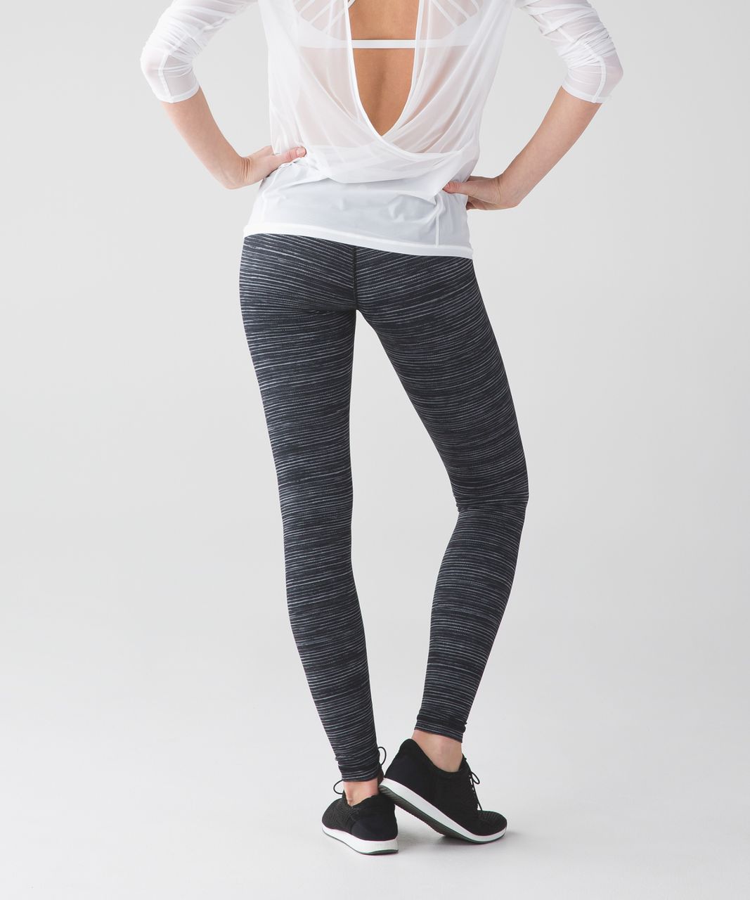 Lululemon Wunder Under Pant III - Heathered Slate - lulu fanatics