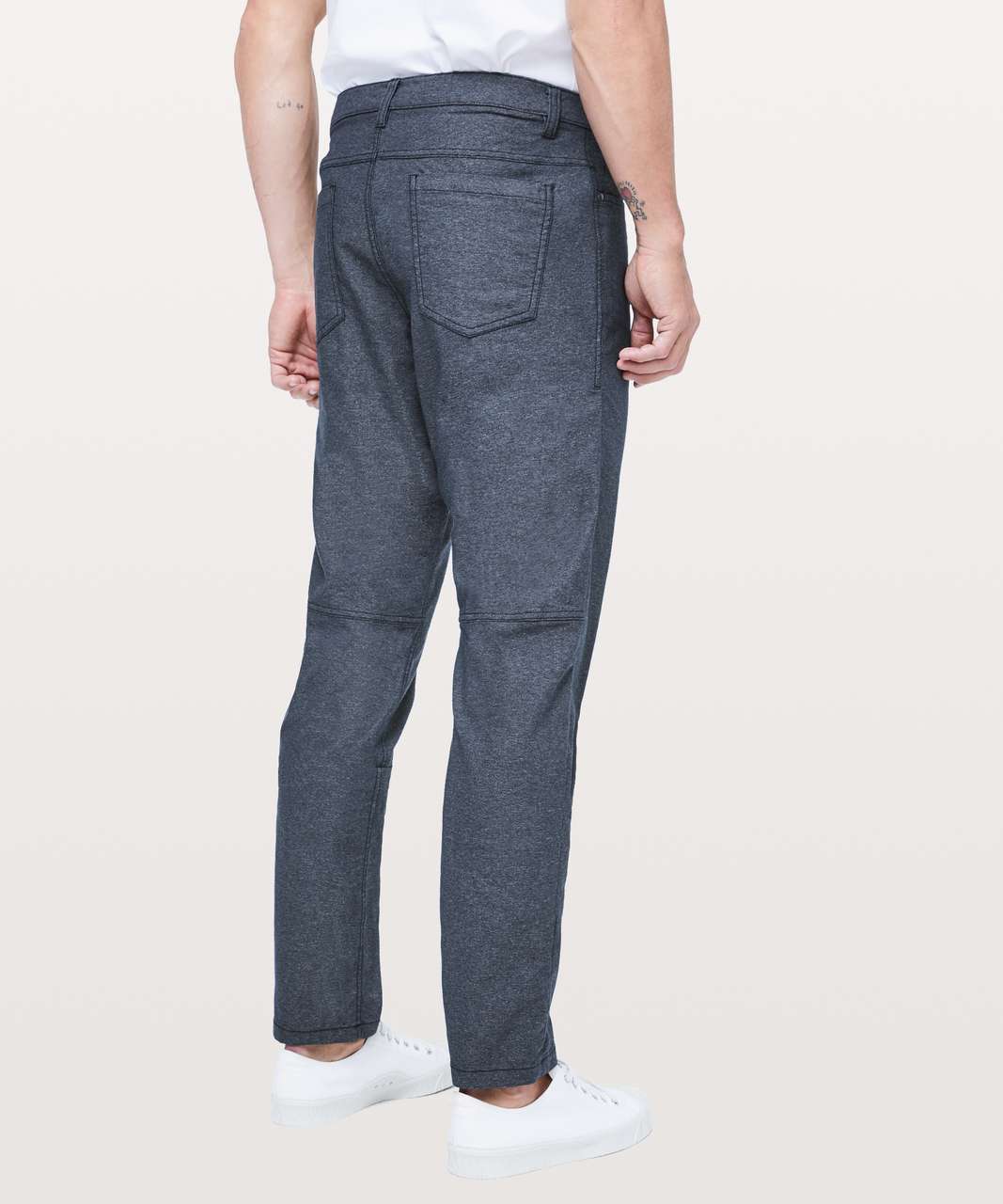 Lululemon ABC Pant Classic *Tech Canvas 34" - Heathered Deep Navy (First Release)