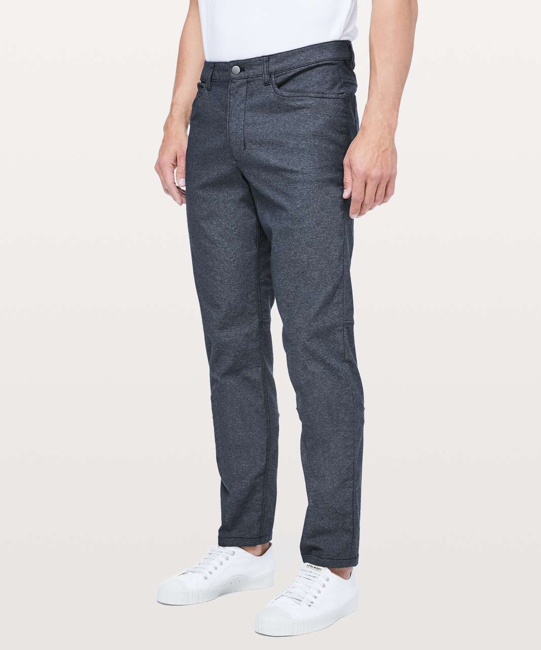 Lululemon ABC Pant Classic *Tech Canvas 34" - Heathered Deep Navy (First Release)