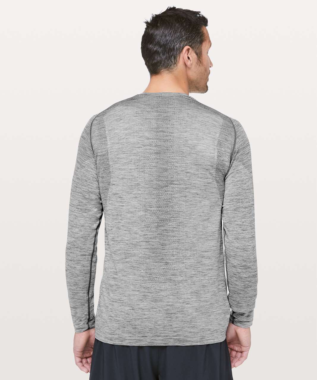 Lululemon Metal Vent Tech Long Sleeve - Slate / White