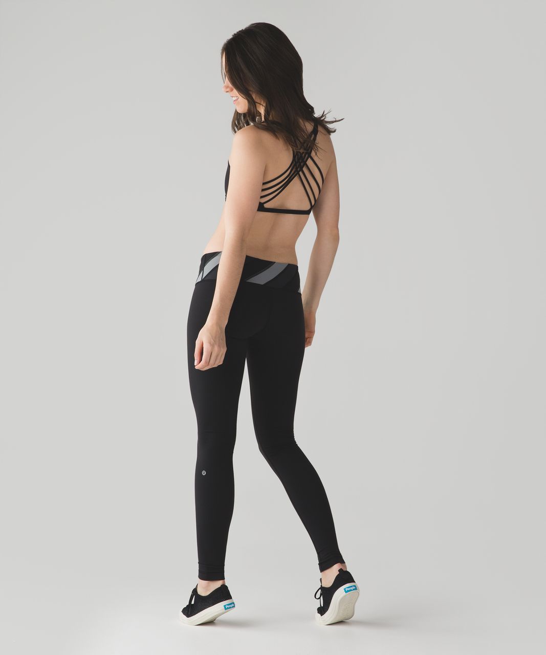 Lululemon Zone In Crop - Forage Teal - lulu fanatics