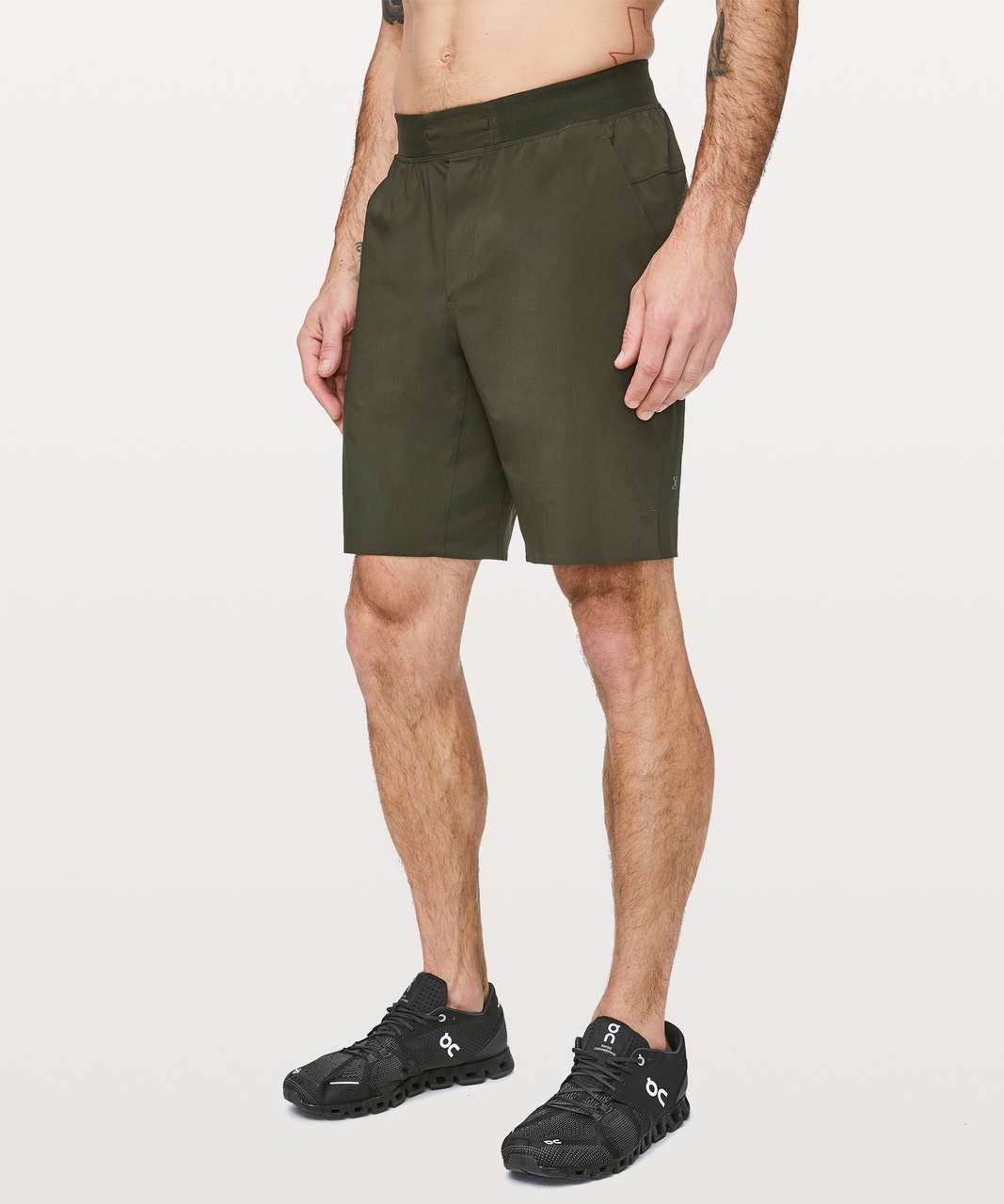 NWT LULULEMON BRZG Bronze Green License To Train Shorts 7 Linerless Men's  Large