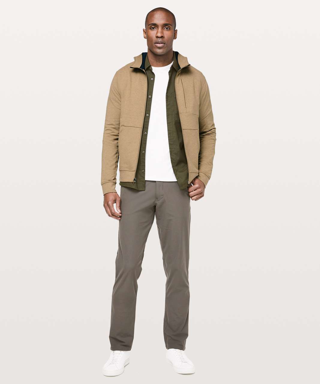 Lululemon City Sweat Zip Hoodie - Heathered Frontier