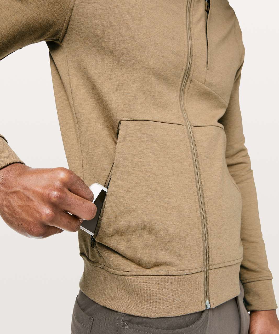 Lululemon City Sweat Zip Hoodie - Heathered Frontier