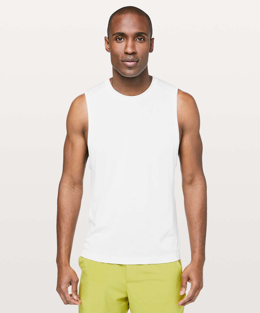 Lululemon Metal Vent Tech Muscle Tank - White / White