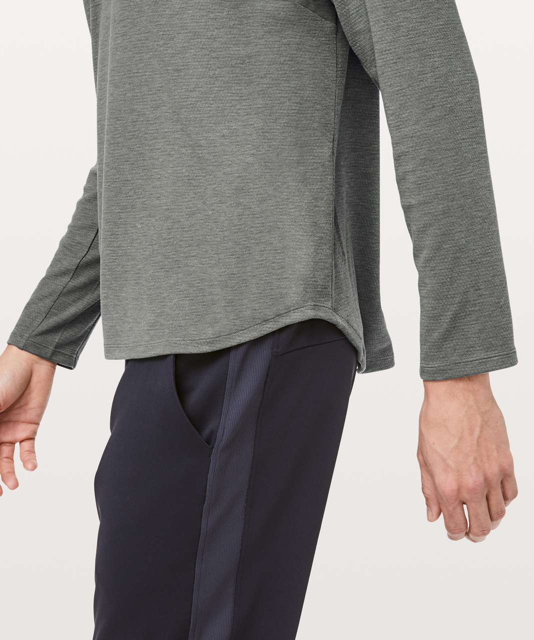 Lululemon Conflux Long Sleeve - Grey Sage