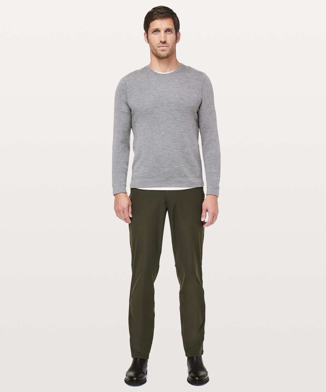 Lululemon ABC Pant Classic 37" - Dark Olive