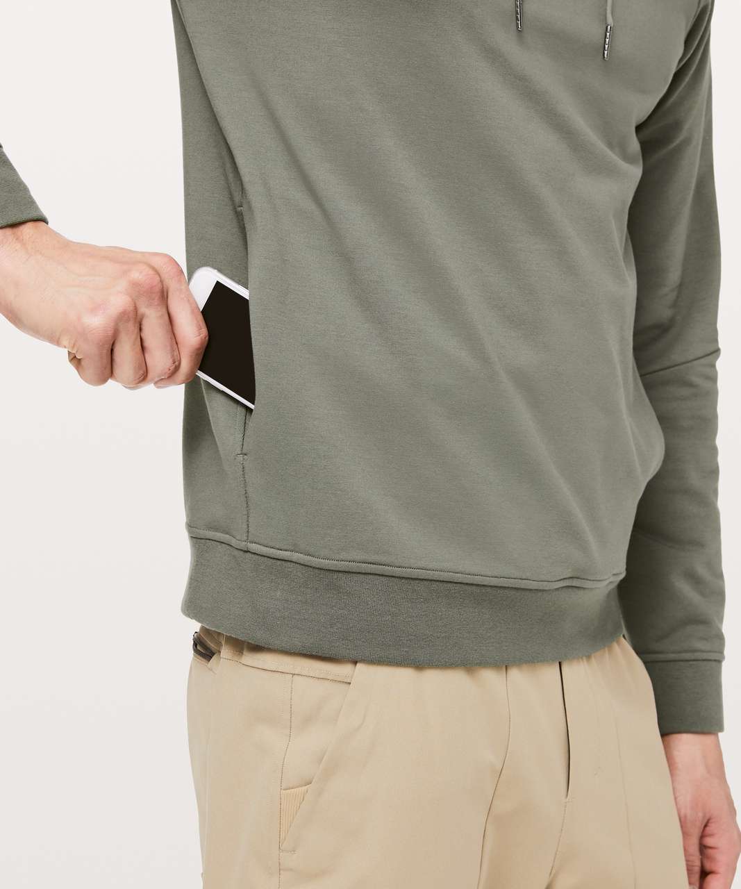 Lululemon City Sweat Pullover Hoodie - Grey Sage