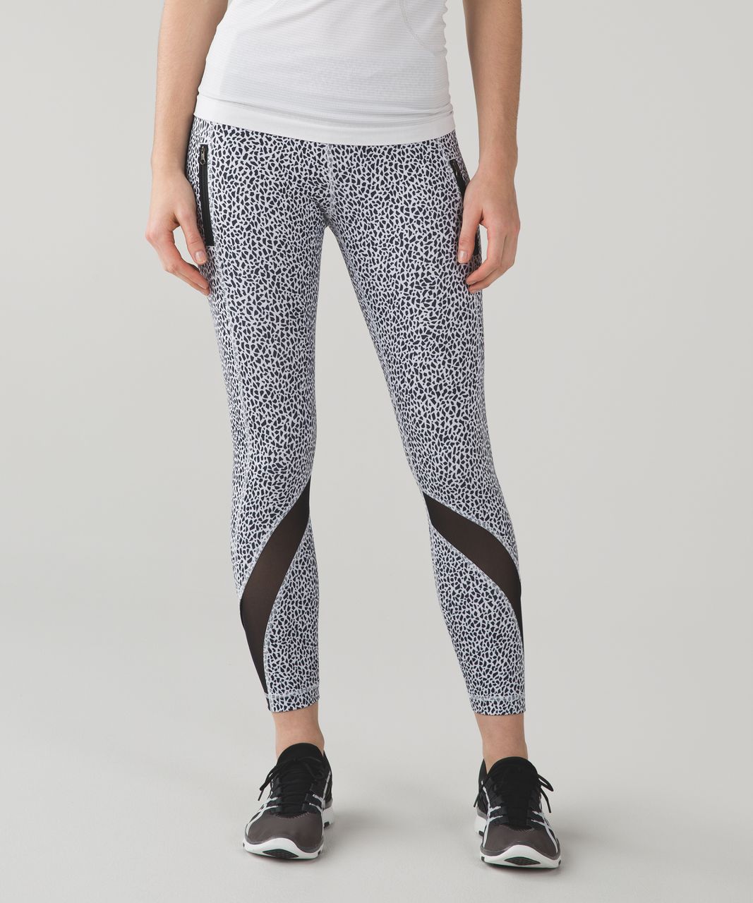 Lululemon Inspire Tight II - Heathered Black / Heathered Black - lulu  fanatics