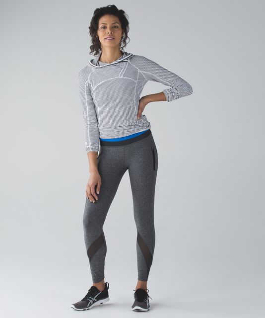 Lululemon Inspire Tight II (Mesh) Cyber Jungle Hero Blue / Deep