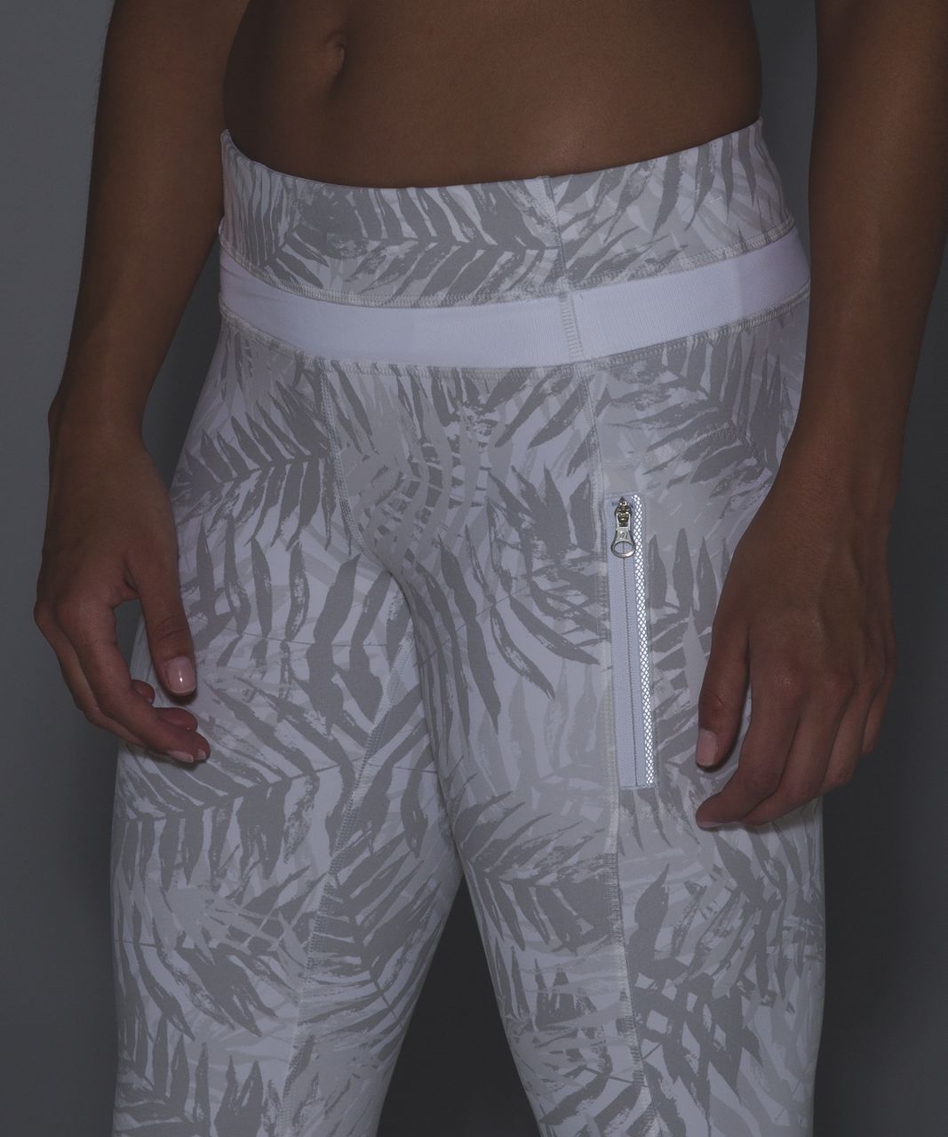 Lululemon Inspire Tight II - Palm Camo White Nimbus - lulu fanatics