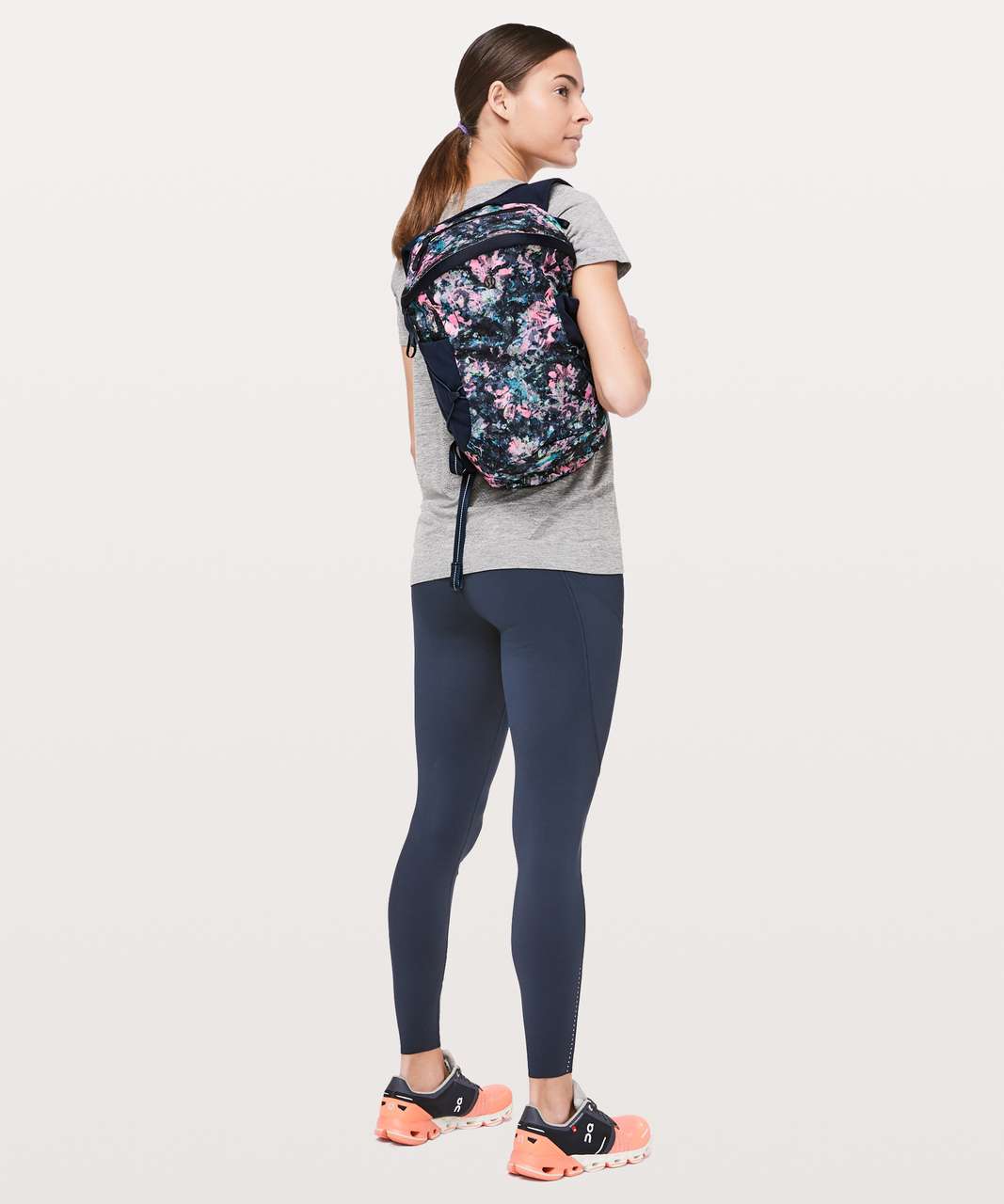 Lululemon Run All Day Backpack II *13L - Dappled Daze Multi / True Navy