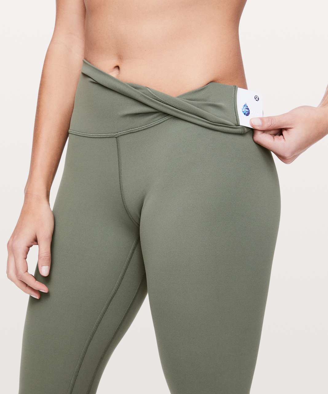 Lululemon Size 12 Align HR Pant 28” Bronze Green BRZG Nulu Tight