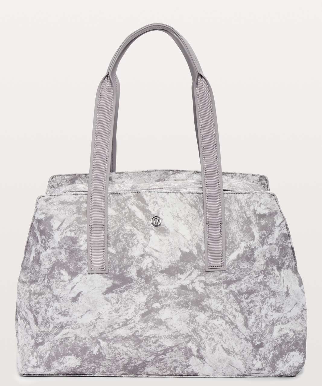 Lululemon Go Getter Bag *Heatproof Pocket 26L - Washed Marble Alpine White Silverscreen / Silverscreen