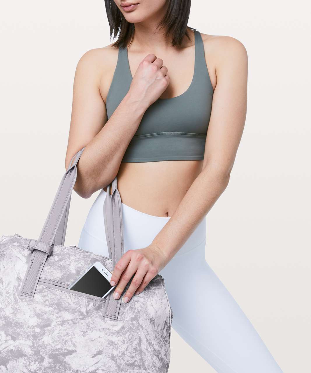 Lululemon All Zipped Up Pouch - Dark Chrome - lulu fanatics