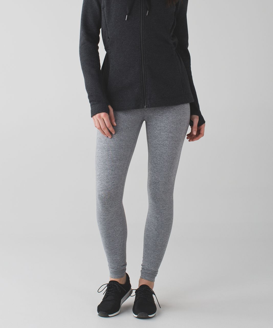 lululemon athletica, Pants & Jumpsuits, Lululemon Heathered Gray  Wunderunder Leggings