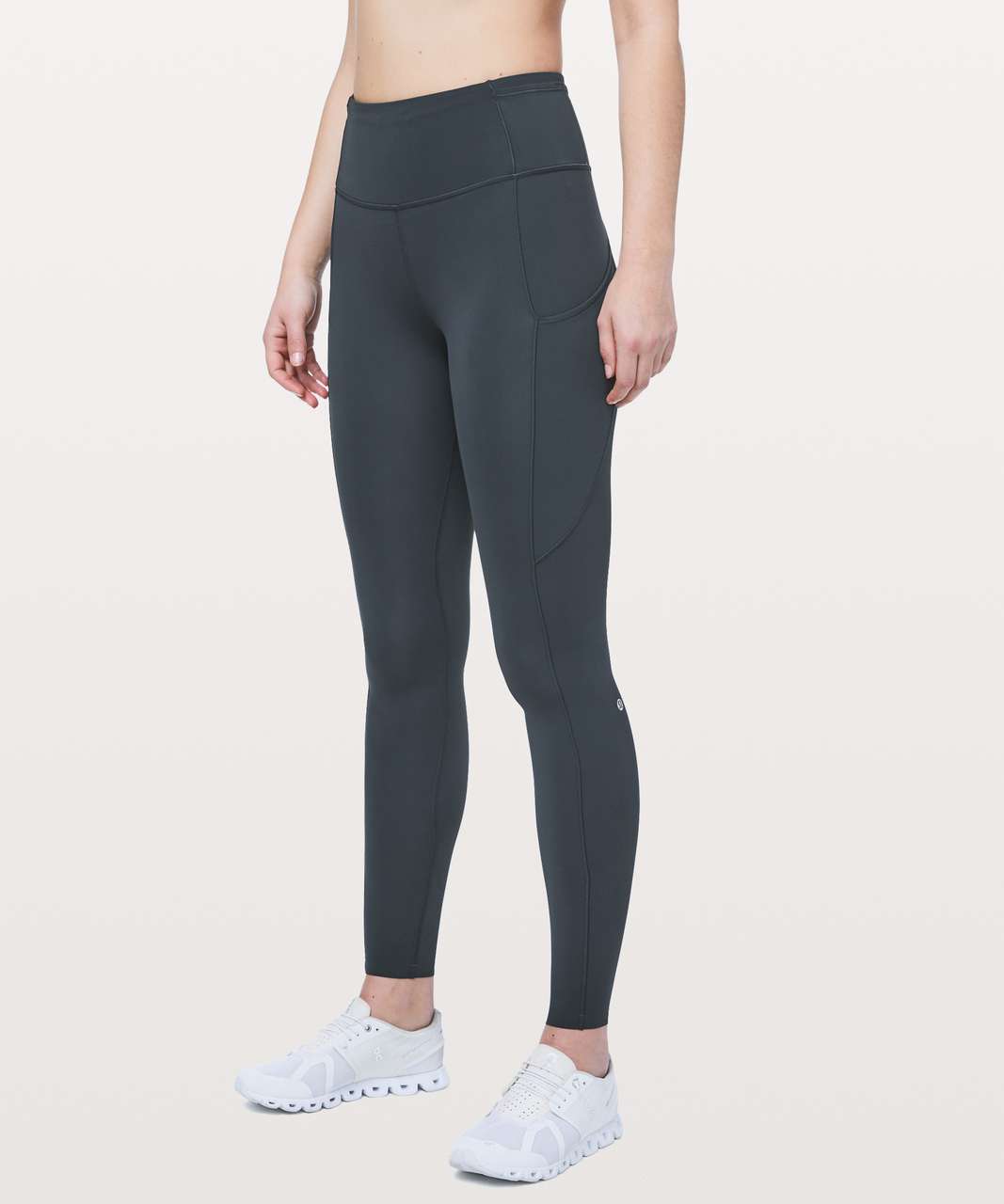 Lululemon Fast & Free Full Length Tight *Non-Reflective 28 - Melanite -  lulu fanatics