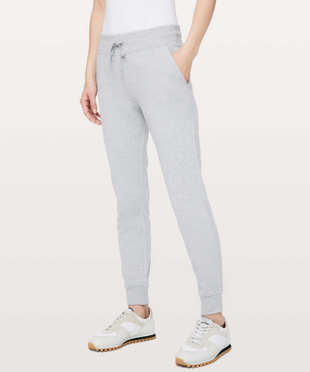 Lululemon Warm Down Jogger II *28 - Heathered Core Light Grey - lulu  fanatics