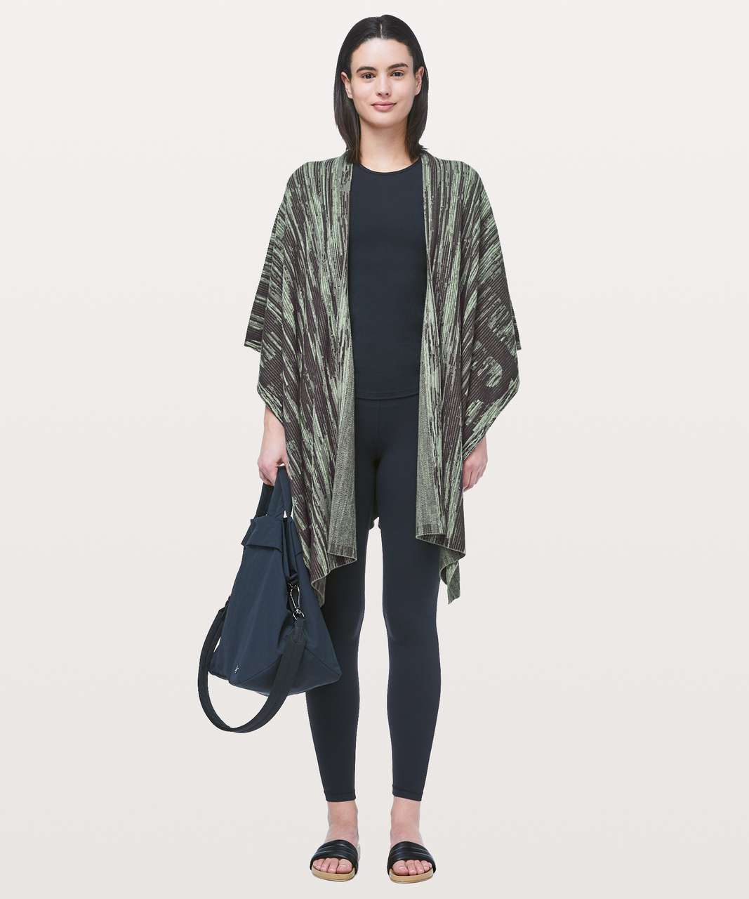 Lululemon The Rest Is Written Wrap - Grey Sage / Dark Olive / Pine Grey