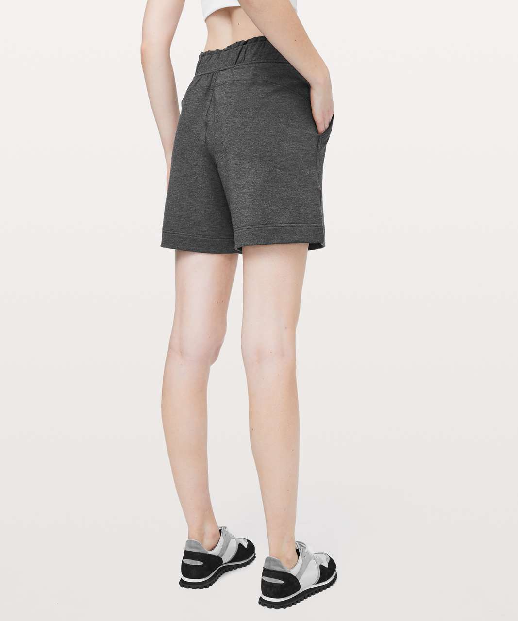 Lululemon Hello Sunday Short - Heathered Mod Black