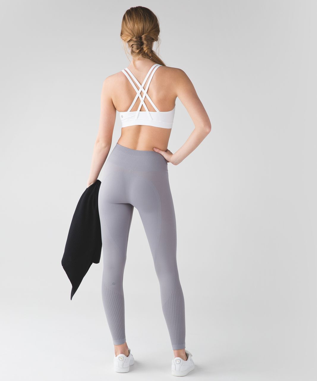 Lululemon Flow & Go Tight - Battleship - lulu fanatics