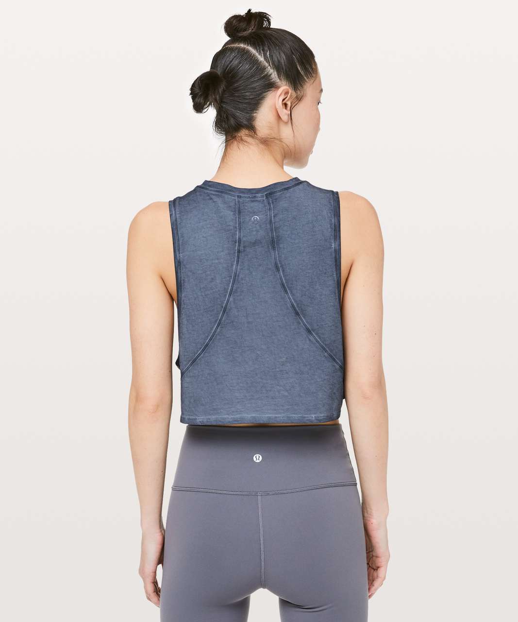 Lululemon Muscle Love Crop Tank *Fade - Washed Moon Blue