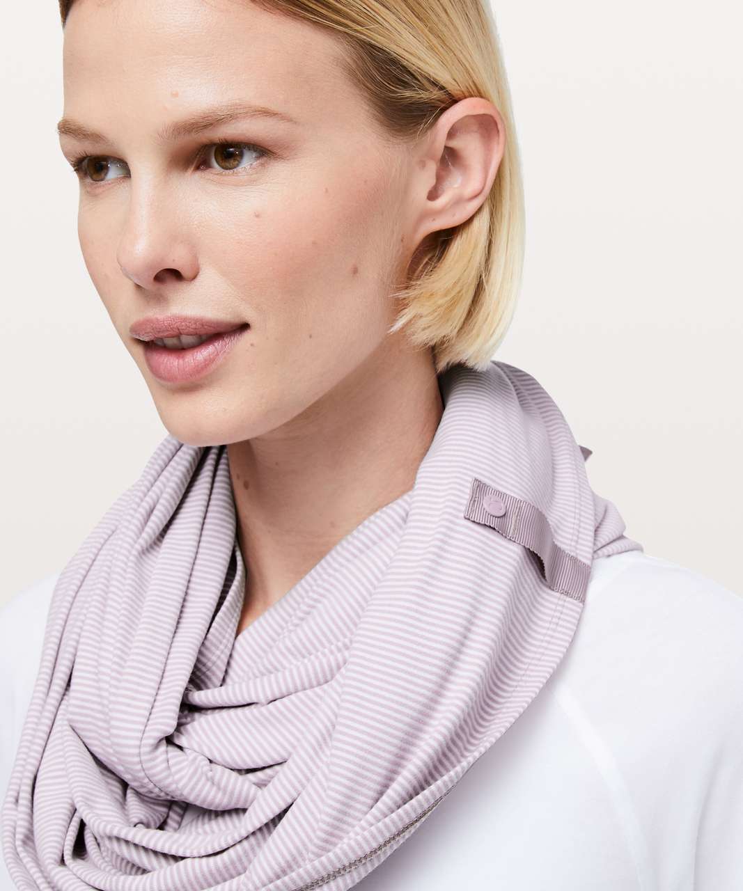 Lululemon Vinyasa Scarf *Rulu - Tonka Stripe Antoinette White