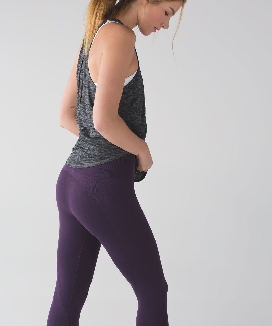 NWT LULULEMON Flow & Go Tight 12 Deep Zinfandel Hugged