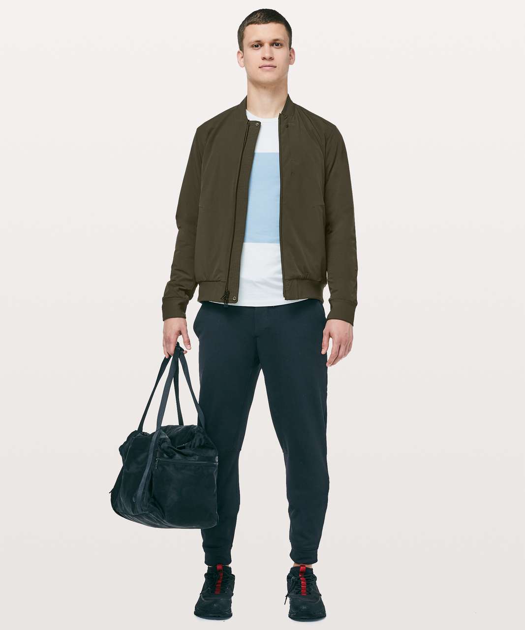 Reversible Bomber Jacket - Men's - Lululemon - Dark Olive - Medium –  ALLREVERSIBLE