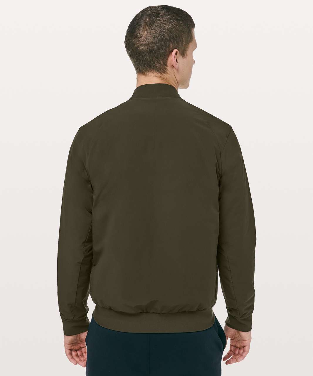 Lululemon Switch Over Bomber - Dark Olive