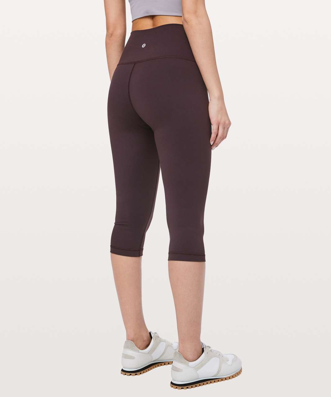 Lululemon Wunder Under High-Rise 1/2 Tight Full-On Luon 17" - Plum Shadow