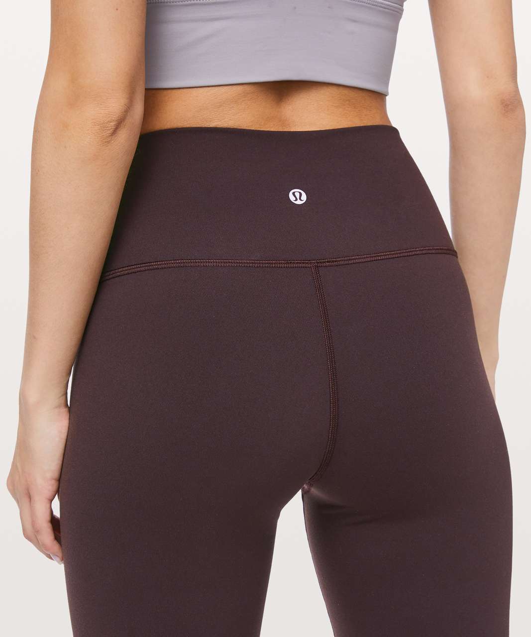 Lululemon Wunder Under High-Rise 1/2 Tight Full-On Luon 17" - Plum Shadow