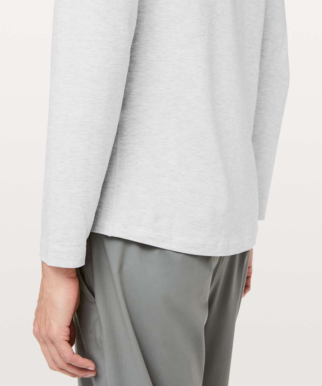 Lululemon 5 Year Basic Long Sleeve - Heathered Core Ultra Light Grey