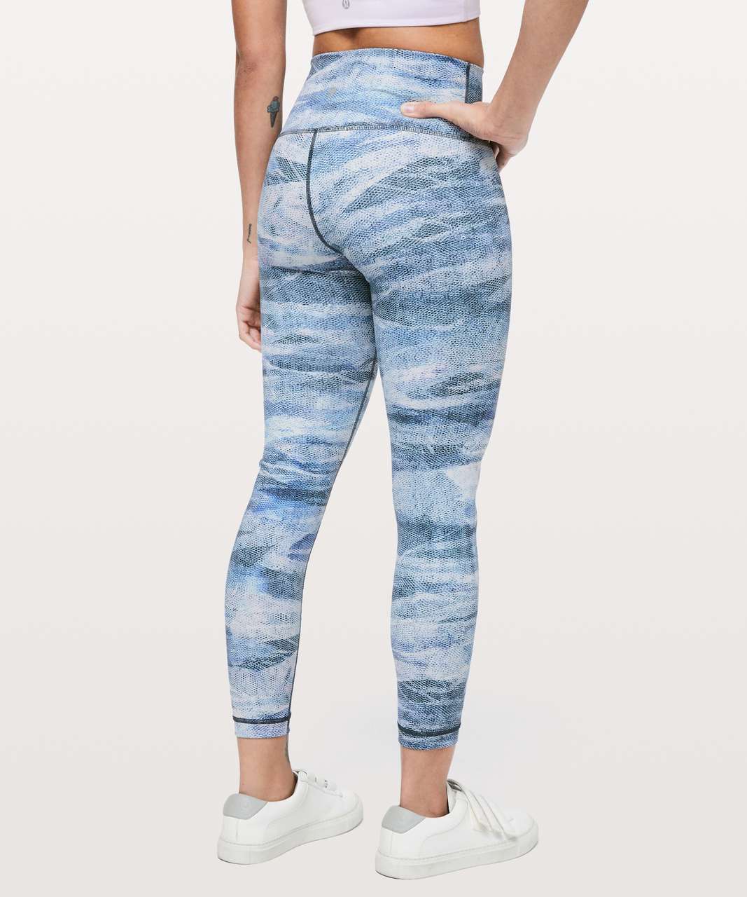 Lululemon Wunder Under High-Rise Tight 25 *Full-On Luxtreme - Washed Moon  Blue - lulu fanatics