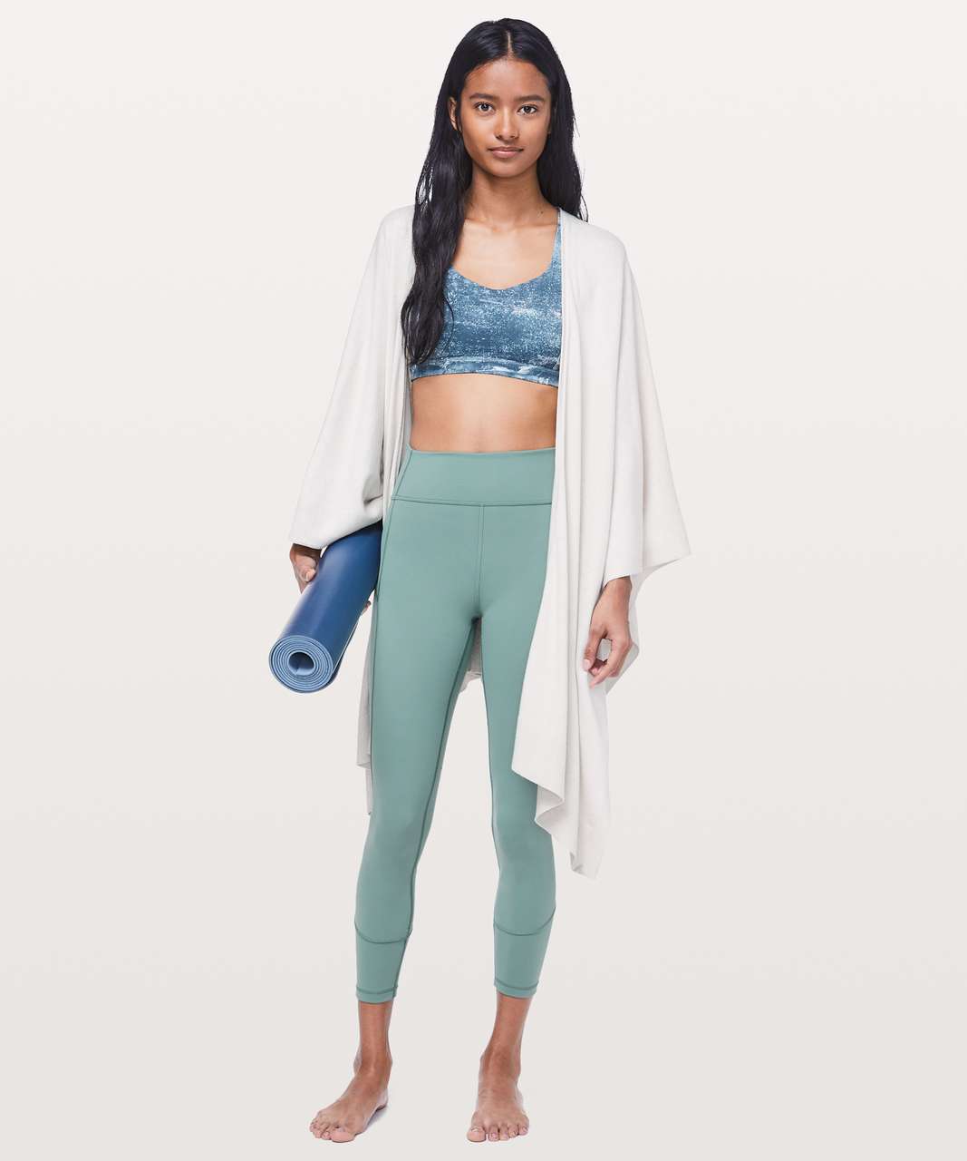 Lululemon In Movement 7/8 Tight (Everlux 25) - Nile Blue - lulu