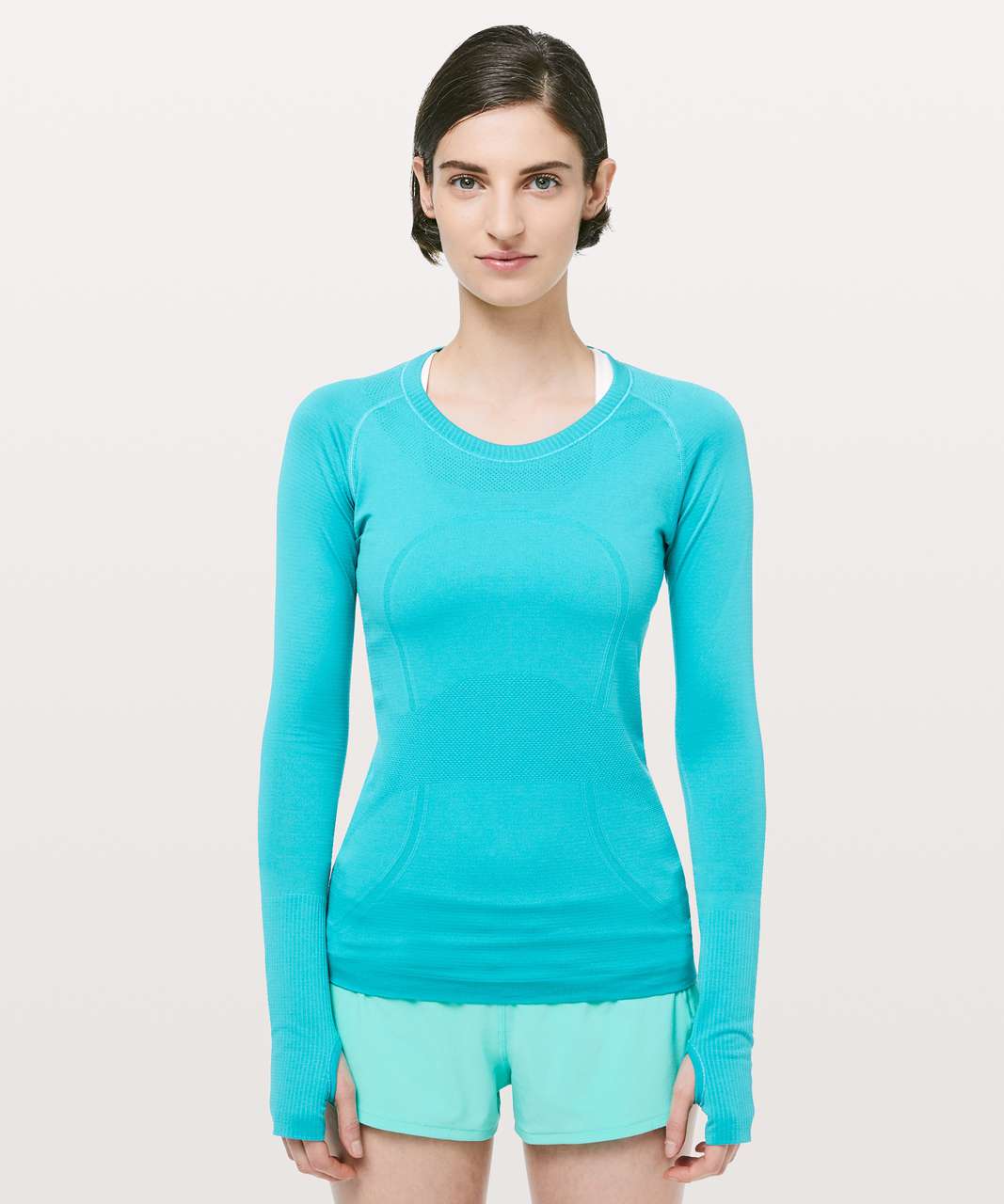 Lululemon Swiftly Tech Long Sleeve Crew - Amazonite / Amazonite