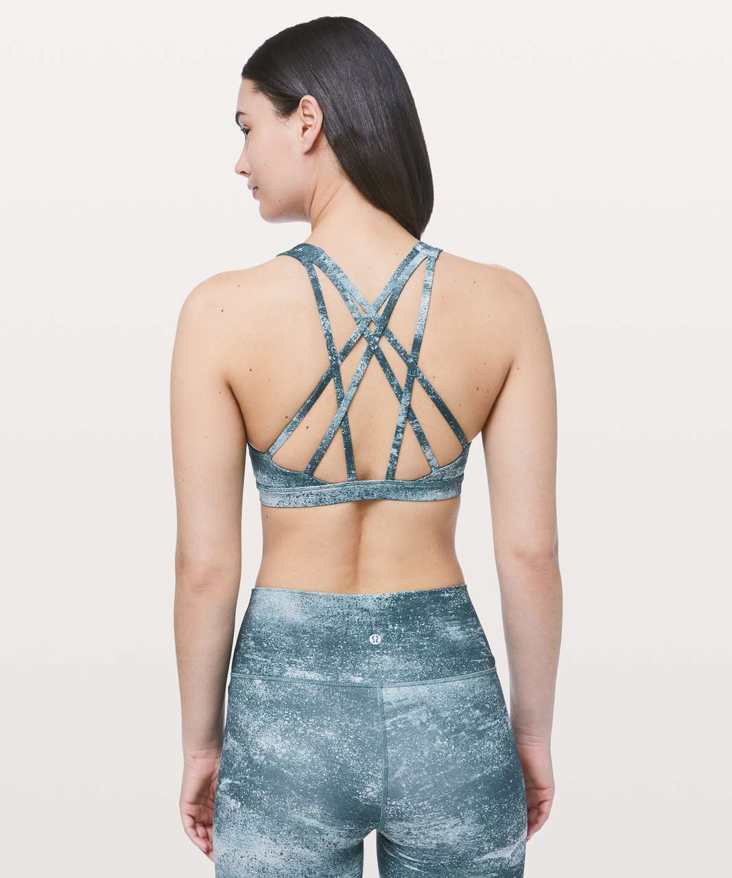 Lululemon Free To Be Serene Bra - Azurite Mint Tint Multi