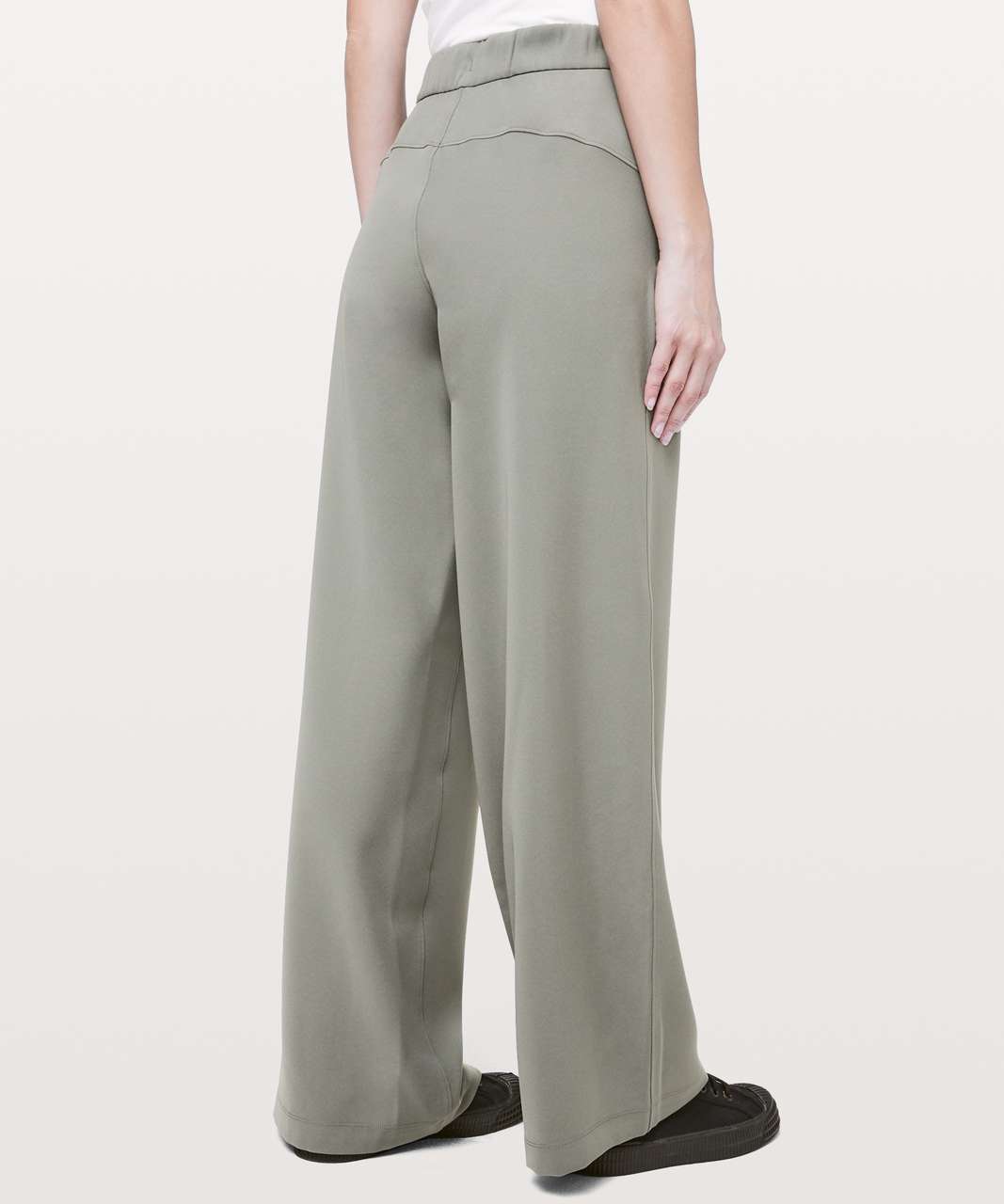 Lululemon Align High-Rise Wide-Leg Pant 31 - Grey Sage - lulu fanatics