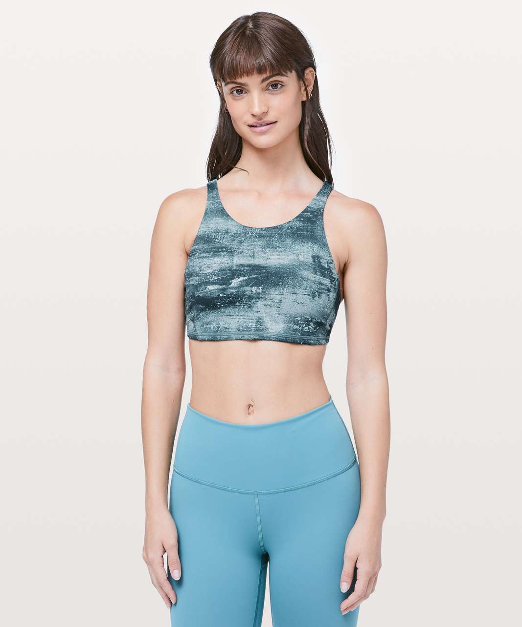 Lululemon Free To Be Bra *High Neck - Quicksand / Pink Glow - lulu fanatics