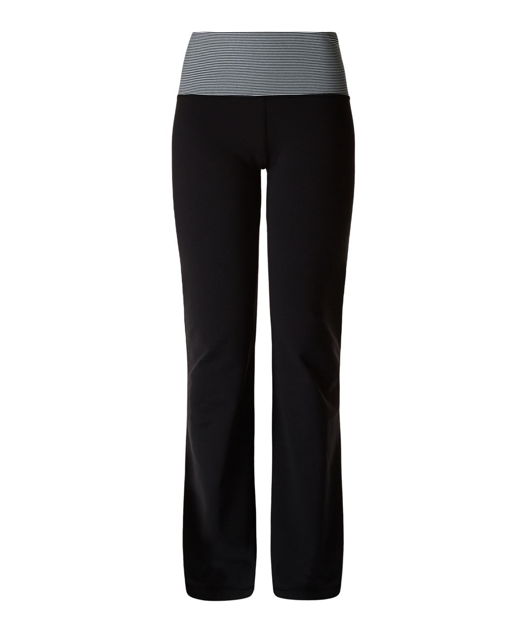 Lululemon Groove Pant III (Regular) - Black / Tonka Stripe Black White