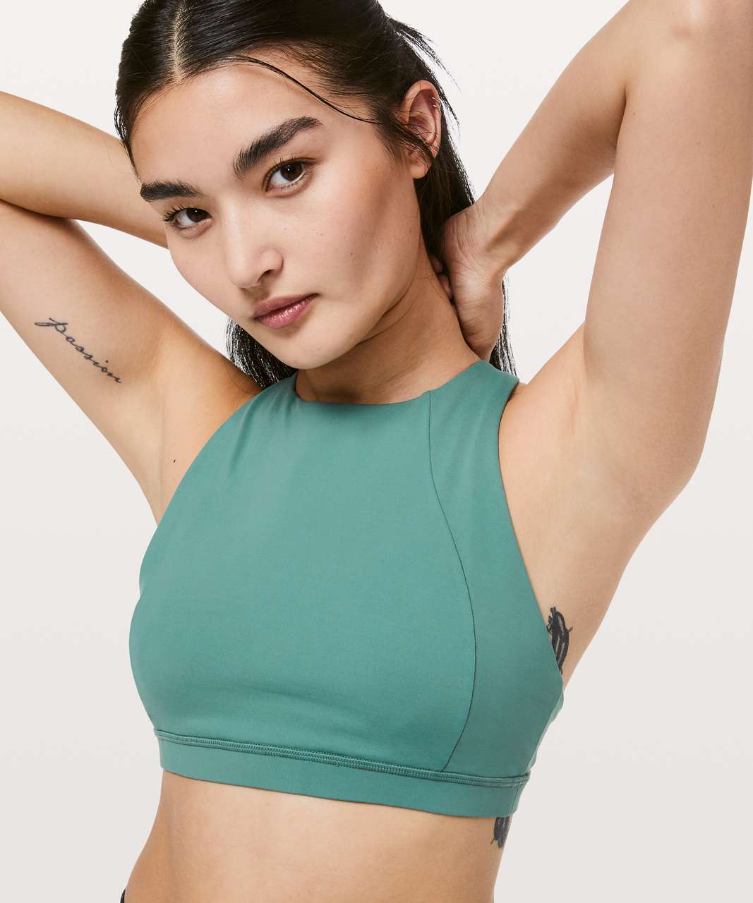 Lululemon Free To Be Serene Bra *High Neck - Frosted Pine