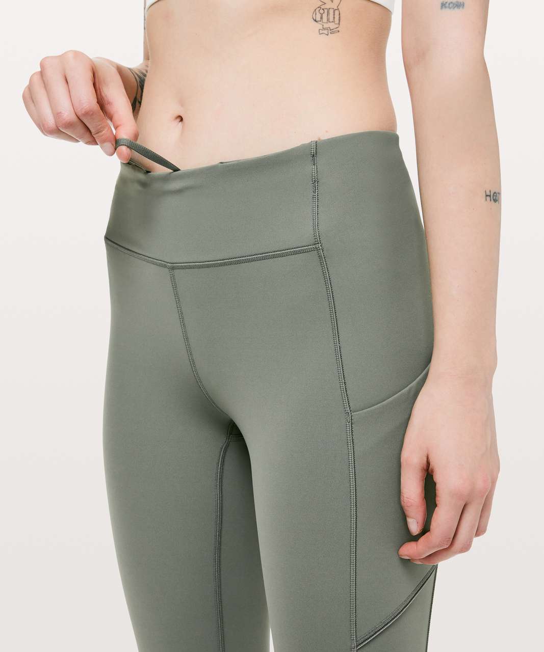 Lululemon Speed Up 7/8 Tight - Grey Sage