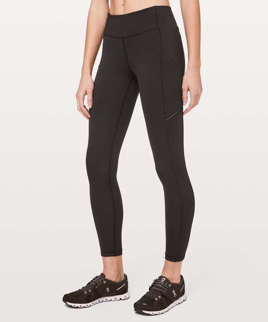 Lululemon Daily Lineup 7/8 Tight *25 - Black - lulu fanatics