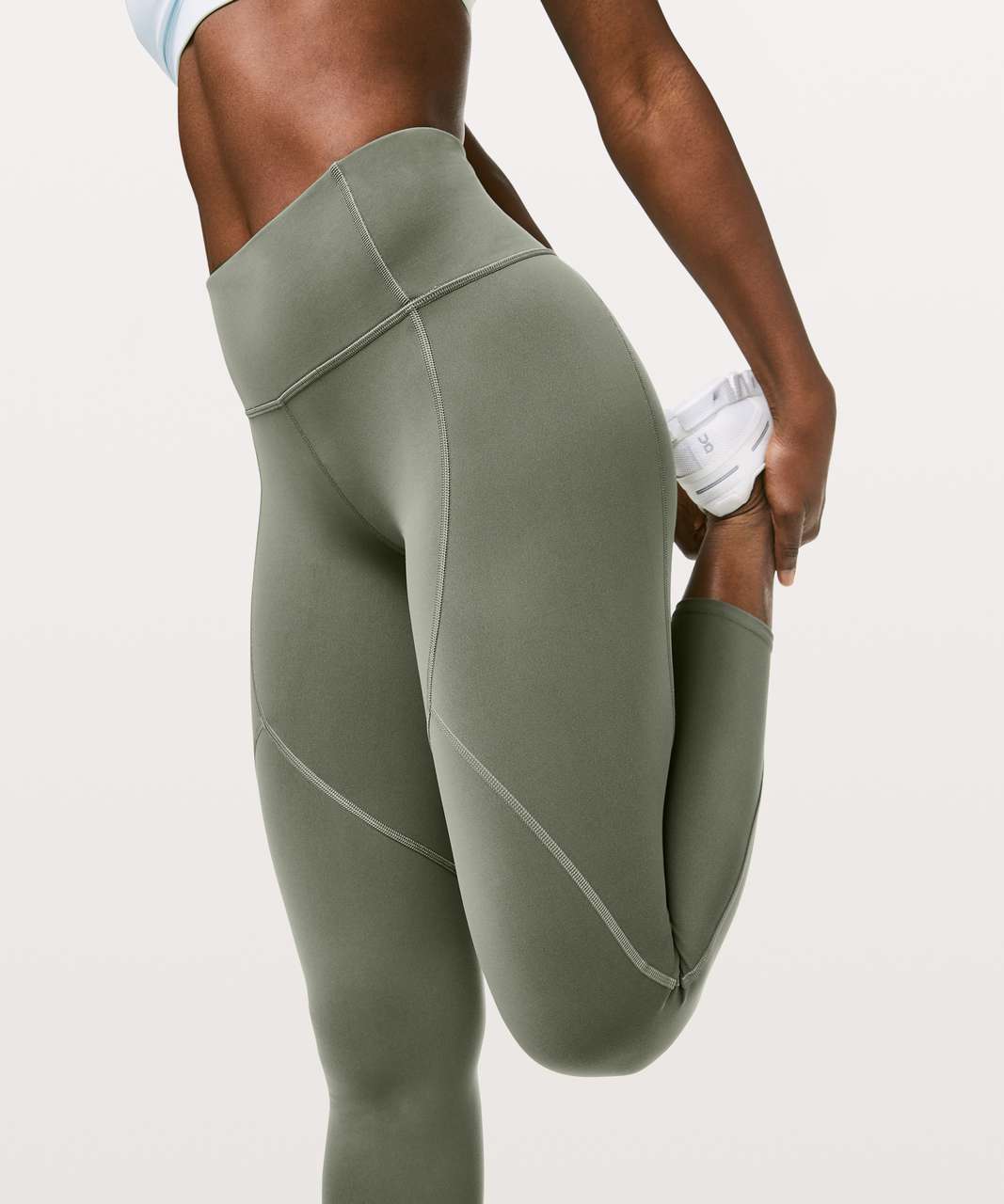 Lululemon To The Beat Tight *24" - Grey Sage