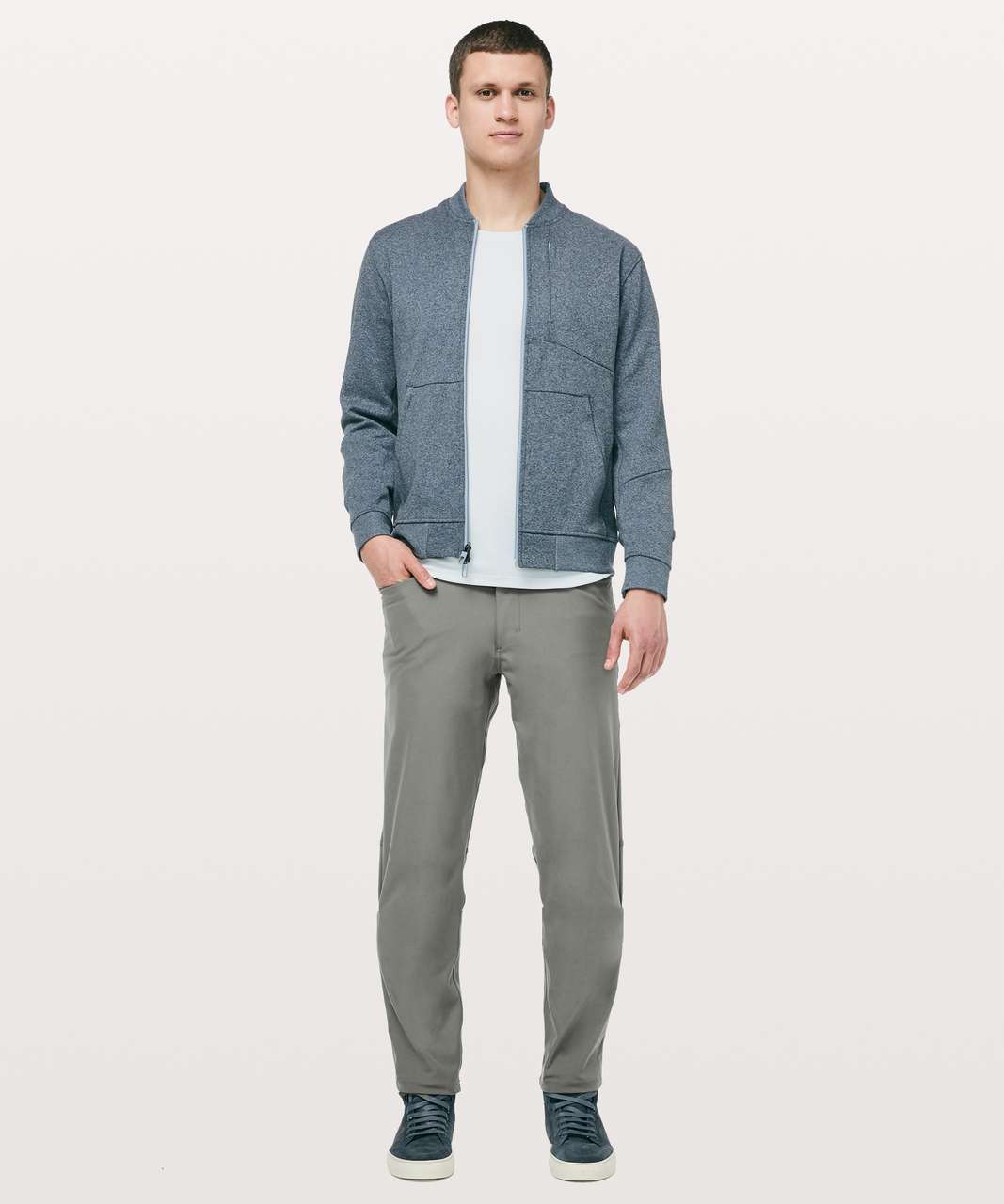 Lululemon ABC Pant Classic 37" - Grey Sage