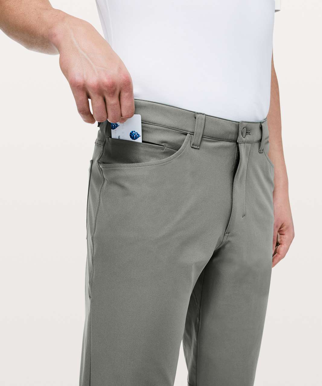 Lululemon ABC Pant Classic 37" - Grey Sage