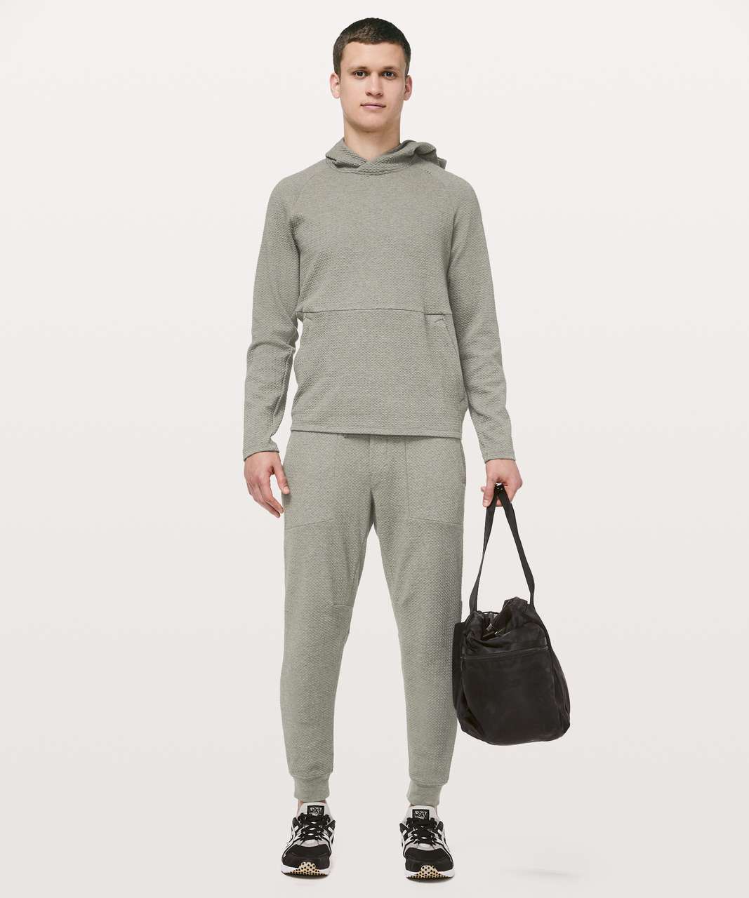 Lululemon At Ease Hoodie - Heathered Grey Sage - lulu fanatics