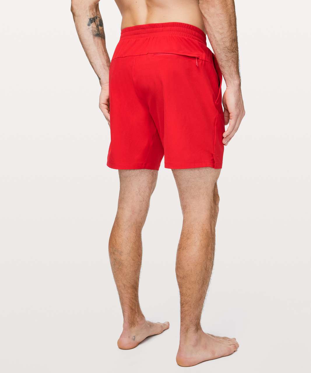 Lululemon Channel Cross Swim Short *7" - Spicy Red